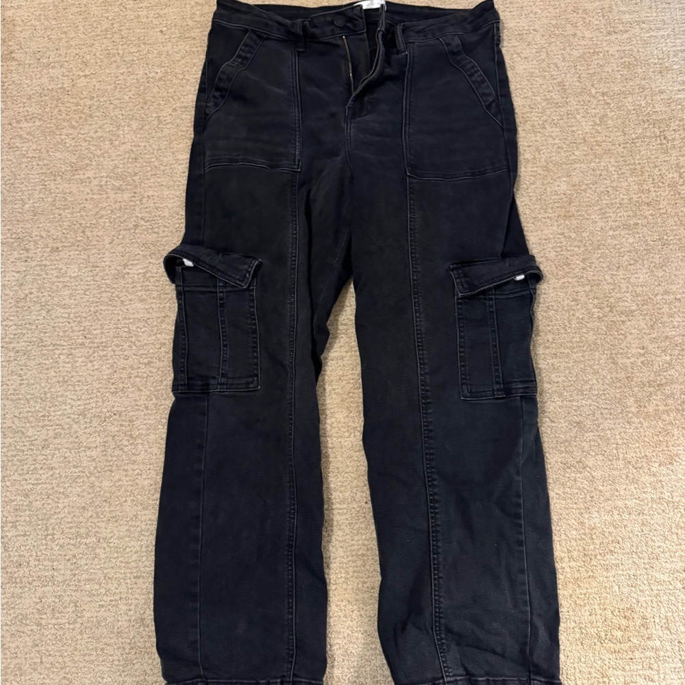 Altar'd State Black Cargo Jeans